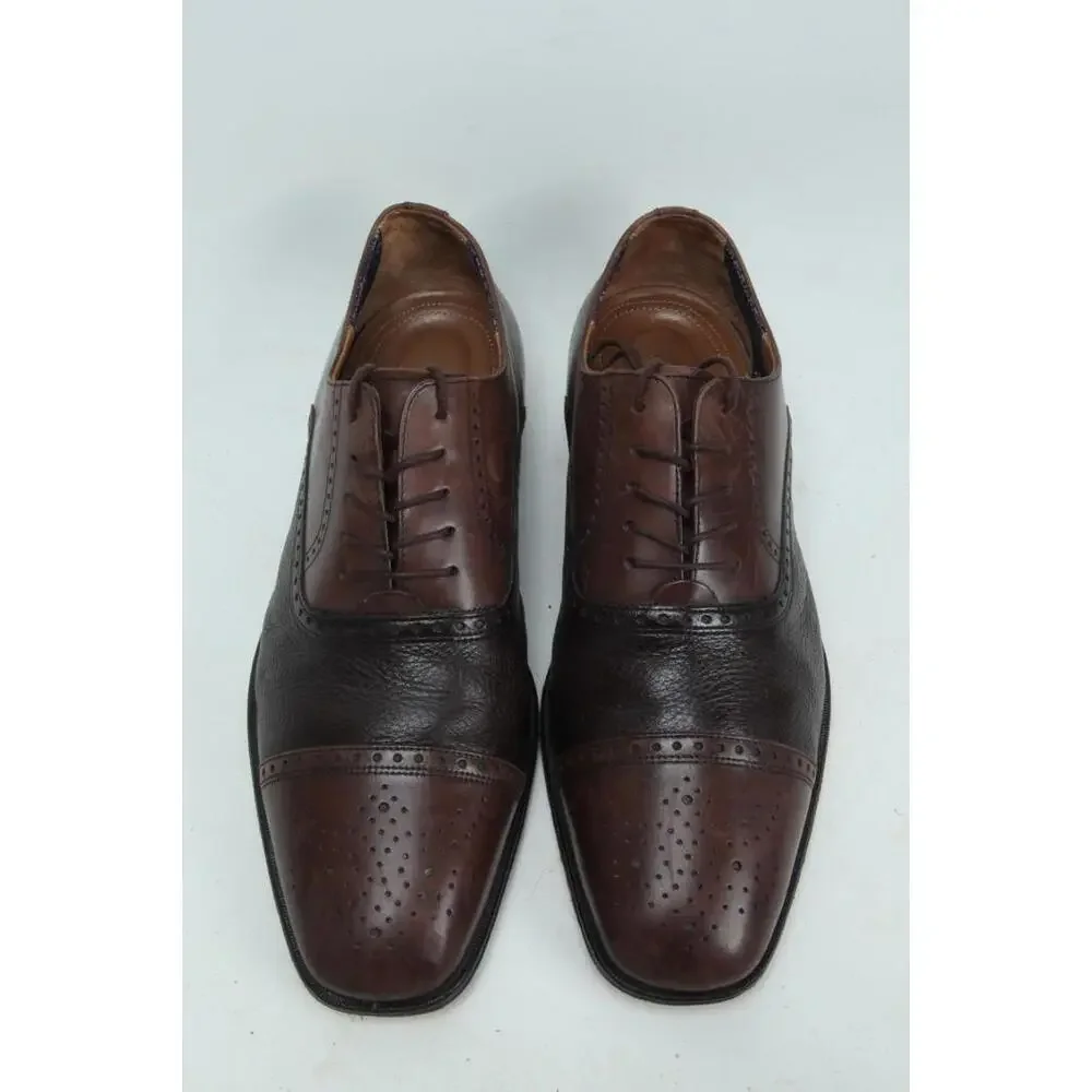 Florsheim Imperial Wingtip Oxfords Leather Mens Shoes Sz 10 EEE